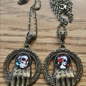 Sugar Catrina Pendant Necklace